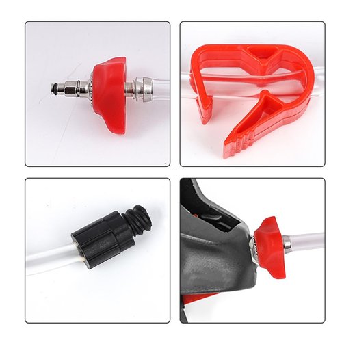 HOUSON Oil Bleeding kit Tool, Oil Bleeder Set Hydraulic disc Brakes - Service kit Oil Filling Connection Brake Oil Filling for Mountain Bike, Road Bike for SRAM AVID Hydraulic Brake System
