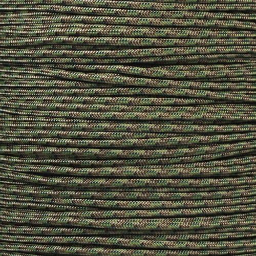 PARACORD PLANET | 275 LB Paracord Breaking Strength Tactical 5-Strand 3/32” (2.38) Thickness Parachute Cord Rope | 100 FT Hanks - Black