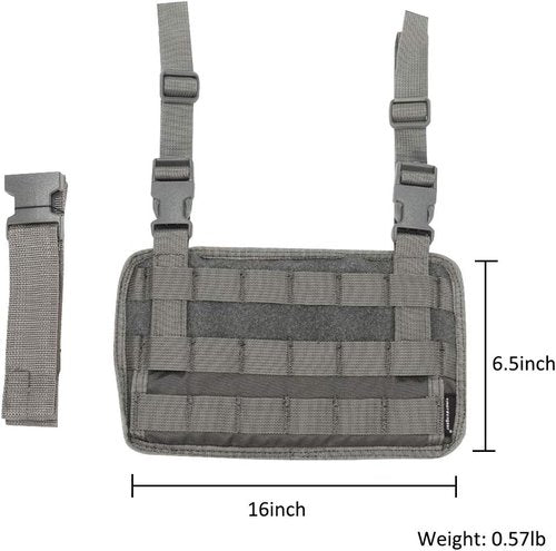EmersonGear 500D Nylon Tactical Drop Leg Platform MOLLE Adjustable Detachable Holster, Modular Drop Leg Panel Pouch for Hunting Paintball Airsoft