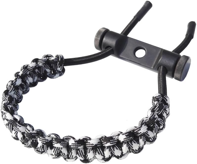 ZSHJGJR Archery Bow Wrist Sling Braided Archery Adjustable Bow Strap Wrist Sling For Compound Bow Hunting Shooting