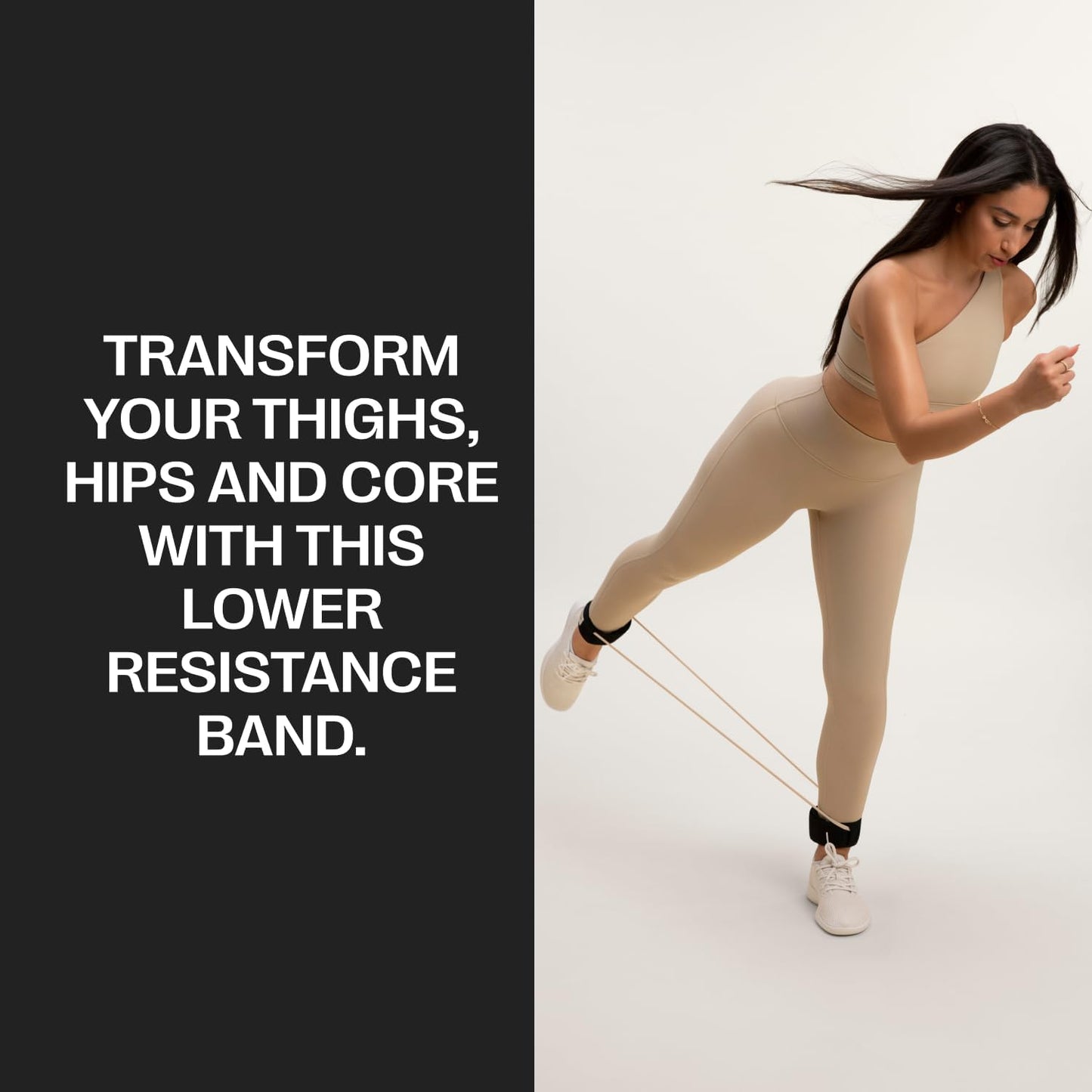 Pvolve Ankle Workout Bands- Home Gym Fitness Equipment to Exercise The Lower Body and Sculpt & Tone Legs, Glutes, and Core