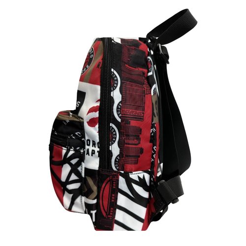 Pro Specialties Group Toronto Raptors Mini Backpack TM1850 Compact, Durable, and Stylish Bag for Everyday Use For adult