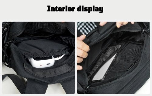 9L Mini Backpack for Men and Women, Small Backpack for Gym Hiking Travel Sports Running (Black)