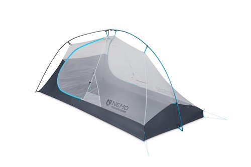 NEMO Equipment Hornet Elite OSMO Ultralight Backpacking Tent - Aluminum/Stormy Night - 2-Person
