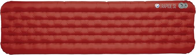 Big Agnes Rapide SL Insulated Sleeping Pad, Orange, Long (20X78)
