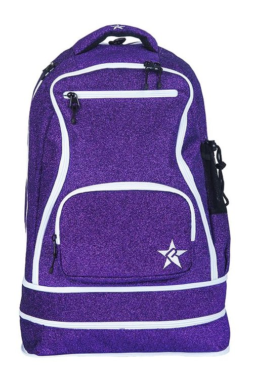 Rebel Dream Bag in Amethyst with White Zipper