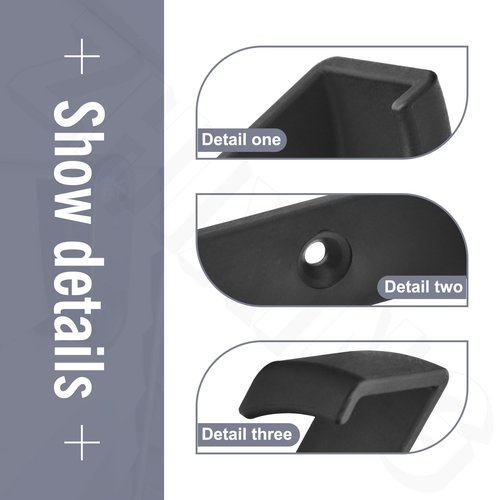 ZHIXING Hockey Puck Wall Mount Display (4 Pack) Hockey Puck Wall Rack Holder Brackets for Collectible Pucks & Game Winning Pucks, Wall-Mountable, Holder for all Hockey Pucks