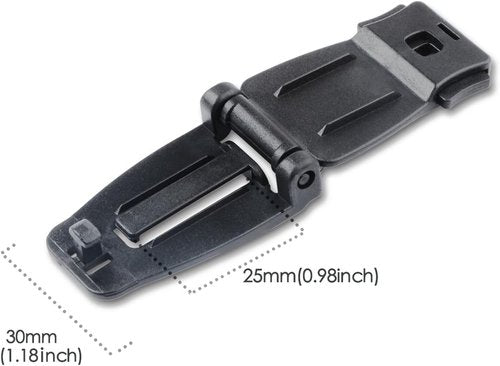 DYZD Multipurpose Molle Clip Molle Strap Attachments Tool Web Dominator Buckle for Tactical Bag, Backpack