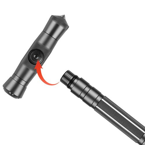 Grip Part for Walking Stick Color Gray(PPWS002 T-Handle)