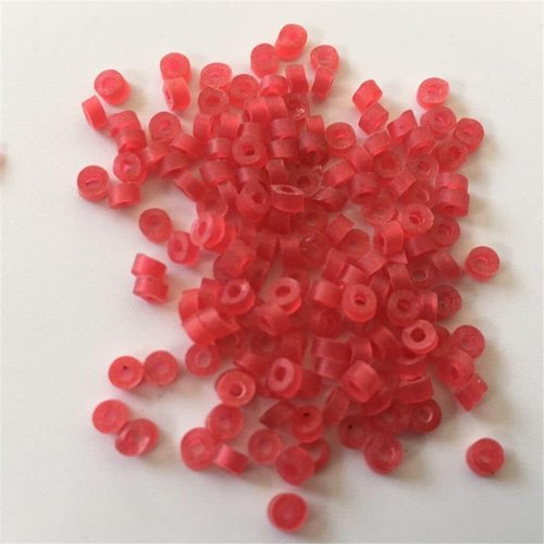 70Pcs Pellet Bands,Micro Pellet Bait Bands Match Coarse Fishing Terminal Tackle 2mm Rubber for Fishing Carp Hair Rigs and Hooks Convenient to Carry,Lures Attractants,Hunting and Fishing,Bait Rigs