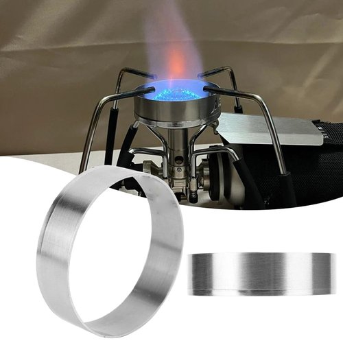 Windproof Ring for Soto 310 Spider Stoves, Stainless Steel Heat Wind Shielding Ring Flame from Wind Interference Ideal for Outdoor Cooking