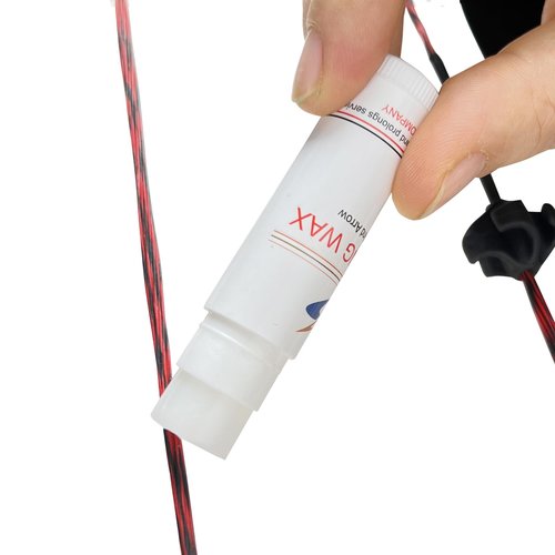 - QI HUO JU - 5 Pieces Bow String Wax, Protective Bowstring Waterproof Rail Lube for Crossbow Recurve Compound Bow, Archery Bowstring Wax Reduce Friction and Prevent Fraying (White)