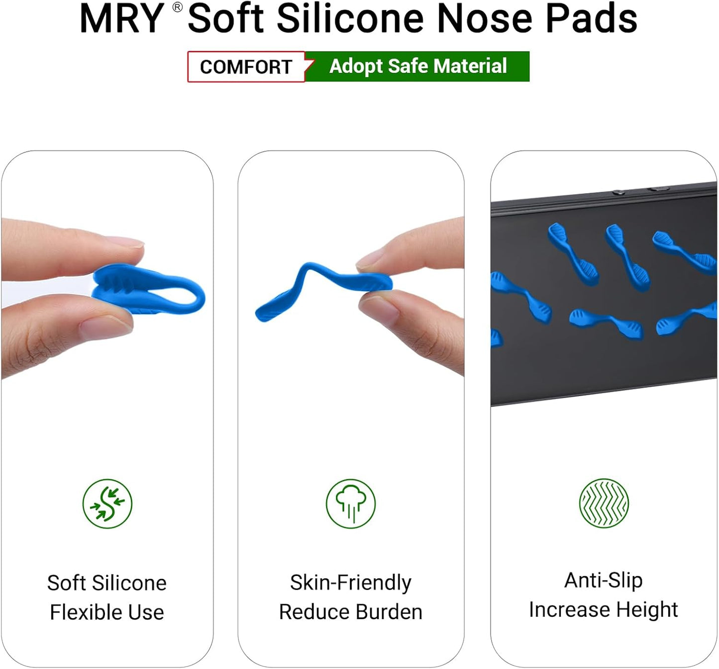Mryok Replacement Nosepiece Nosepad for Oakley Radar Path EV RadarLock Sunglass