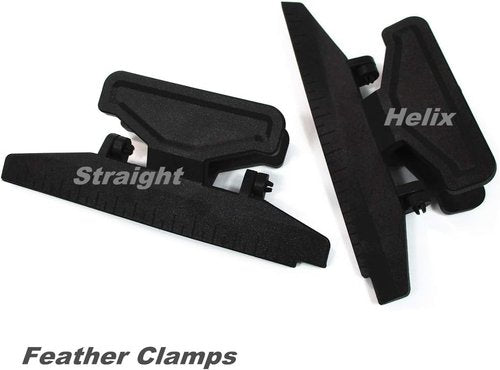 Fletching Kit Jig with Straightness Helical Clamps Right Wing for Archery Arrows Crossbow Bolt Feather Vanes DIY