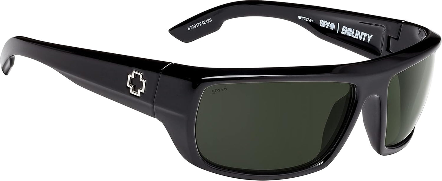 SPY Bounty Black ANSI Rx Happy Gray Green