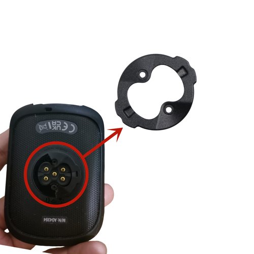 SUKOUSRAM Bike Computer GPS Adapter Base Repair Part Compatible with Garmi n 540/840 Cycling GPS Replacement Part