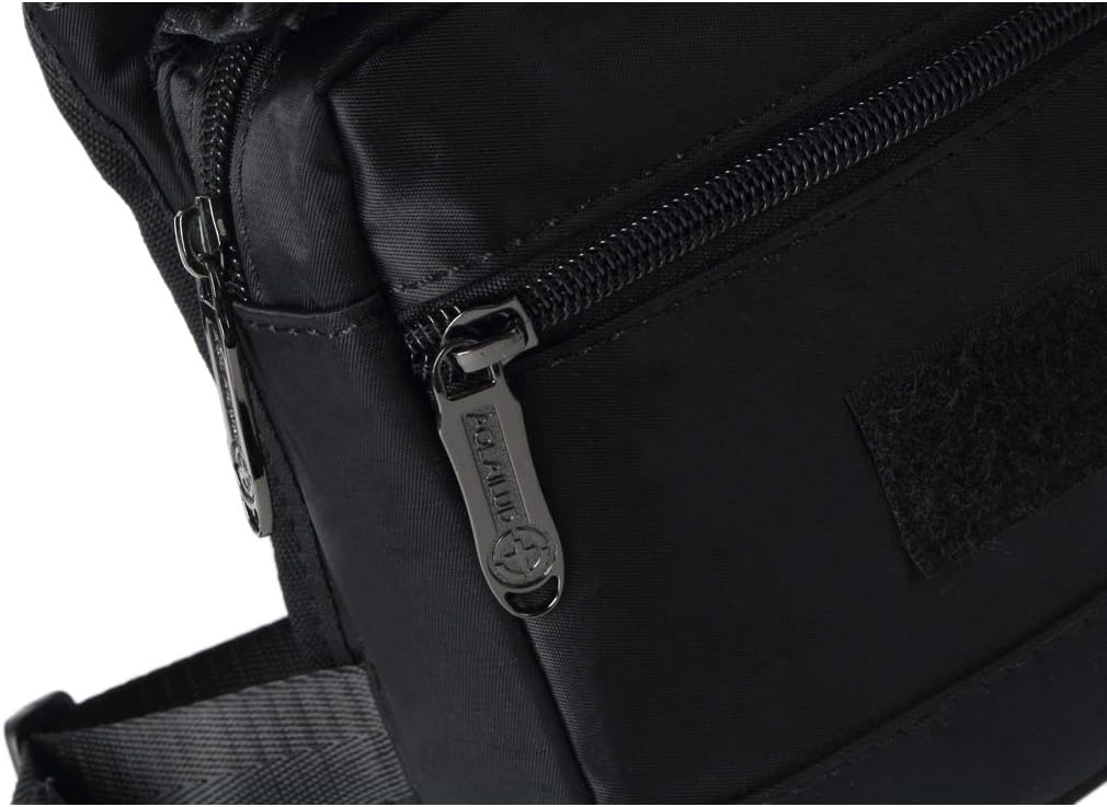 Nylon Drop Leg Bag Hiking Waist Pack for Men Women Tactical Motorcycle Bike Cycling Riding Travel Outdoor Sports Fanny Pouch