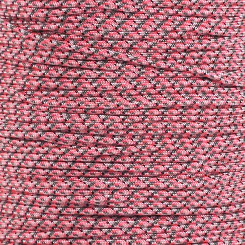 PARACORD PLANET | 275 LB Paracord Breaking Strength Tactical 5-Strand 3/32” (2.38) Thickness Parachute Cord Rope | 100 FT Hanks - Black