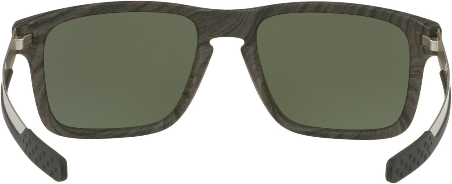 Oakley Holbrook Mix Sunglasses Woodgrain with Prizm Black Iridium Lens 57mm