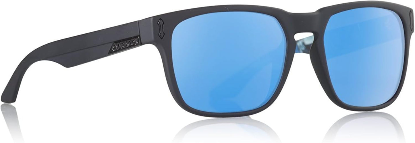 Sunglasses DRAGON DR 513 SYM MONARCH ASYM 016 MATTE BLACK BRYAN IGUCHI ASYMBOL W