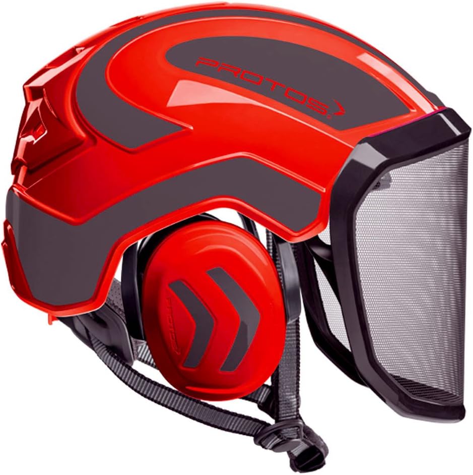 Pfanner Protos Integral Arborist Helmet - White & Grey