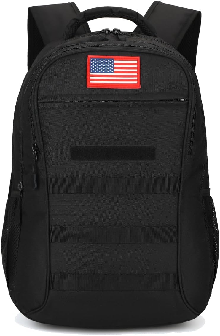 outdoor plus Camo Backpack,Military Boys Backpacks for School,40L Army Bookbag with USB Charging Port Waterproof