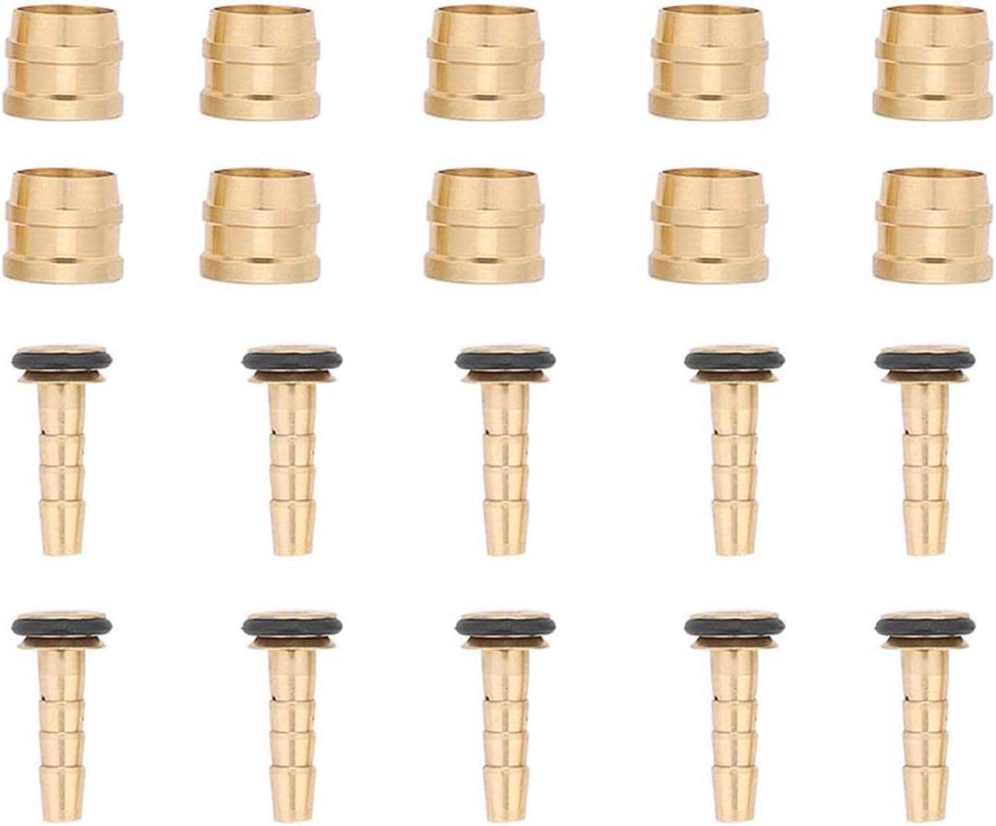 Tektro Olive Hose Olive Insert Bike Disc Brake Hose Insert,10 Set Hydraulic Disc Brake Hose Olive Connector Insert For Replacement Part