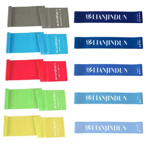10 Pcs Professional Resistance Bands
