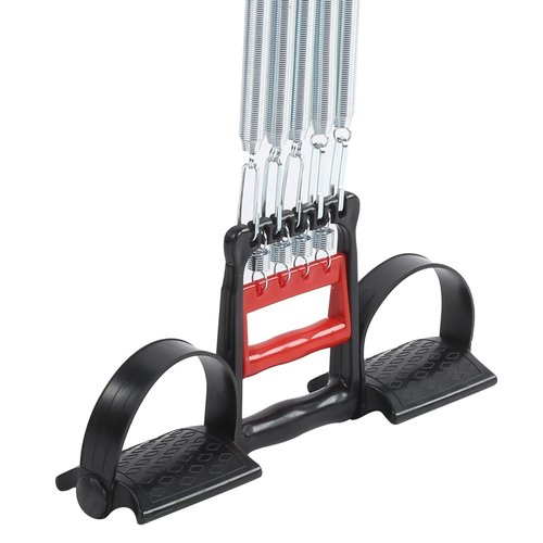 Chest Expander, 65KG Load Detachable Pedal Steel Spring Resistance Bands Chest Expander Fitness Equipment Puller Hand Grip Muscle Training Exerciser