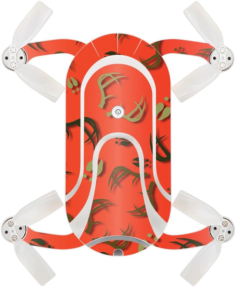 MightySkins Skin Compatible with ZEROTECH Dobby Pocket Drone – Conceal Snow | Protective, Durable, and Unique Vinyl Decal wrap Cover | Easy to Apply, Remove, and Change Styles | Made in The USA