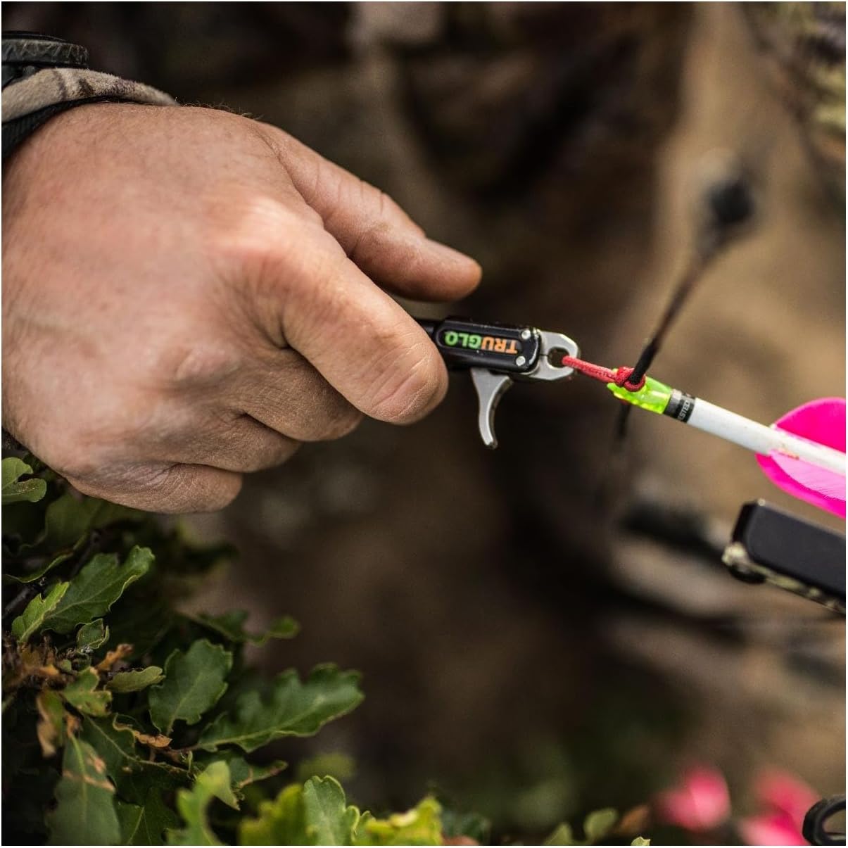 TRUGLO Nitrus Dual-Jaw Ultra-Smooth Extremely Quiet Archery Release Aid with BOA Fit System & Micro-Adjustable Trigger Pull