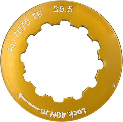 Cassette Lockring for 7-10 Speed Mountain (Gold)