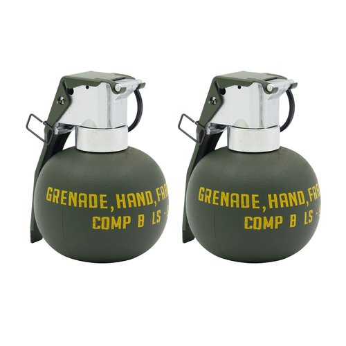Dummy Grenade Toy Model Plastic Grenades CS Airsoft Tactical Gear Accessories for Army Fans Cosplay Movie Props Outdoor (M67)