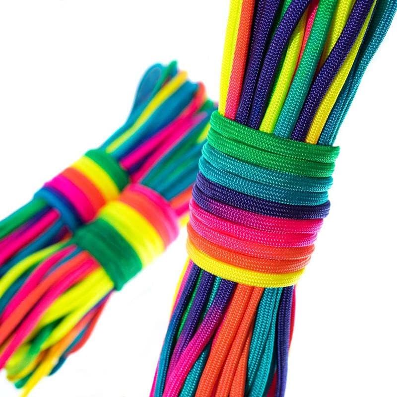 Paracord Planet Rainbow Dip-Dye 550 Paracord - 7 Strand - 100 Feet