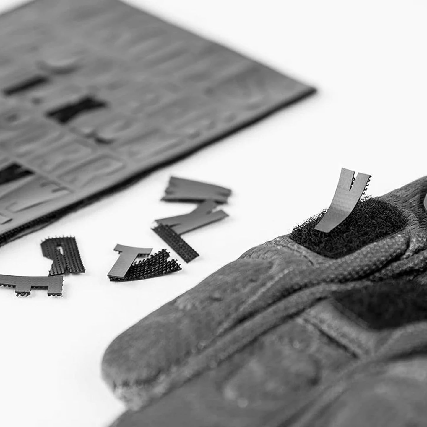 VIKTOS Moralphabet Versatile Creative Durable Hook & Loop Letters - Compatible with Any Item Equipped with a Loop Patch Panel