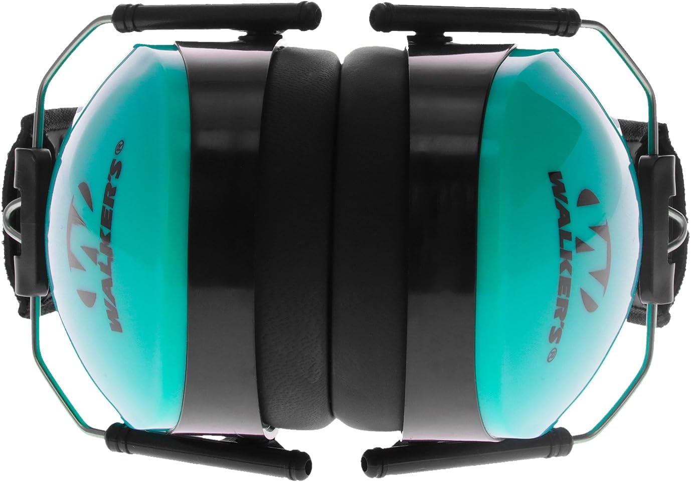 Walker's Dual Colored Passive Muff - Compact Folding Lightweight 26dB NRR Hunting Gun Range Shooting Hearing Protection Muff