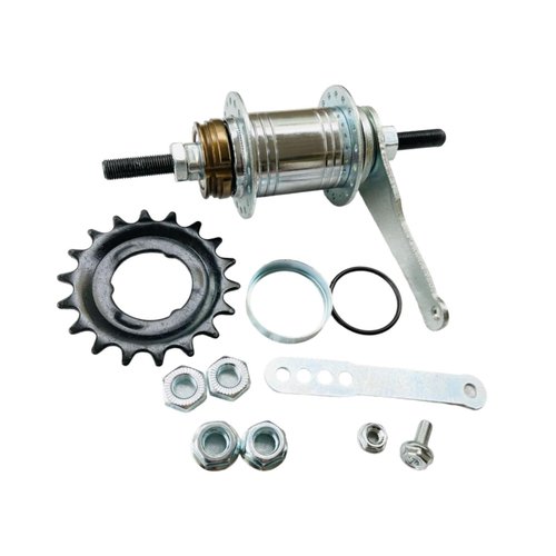 rockible Bicycle Hub Conversion Set Coaster Brake Rear Hub 36 Holes Tool Replacement Bike Trike Hub Conversion Set Repair for Cycling