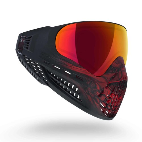 Virtue VIO Ascend Thermal Paintball Goggles/Masks (Red Skull LE), Adjustable