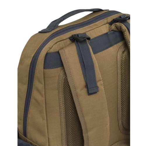 Beretta Gamekeeper EVO Durable Waterproof Lightweight Multi-Functional Outdoor Hunting Shooting Organizer Backpack with Padded Shoulder Straps & Breathable Back Support, 18L Capacity, Otter & Ebony