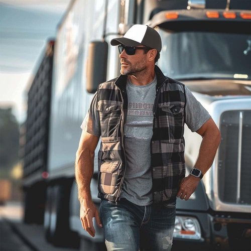 ZH 12 Pcs Sublimation Trucker Hats Blank Mesh Baseball Cap Polyester Bulk Mesh Trucker Hat for Men and Women Dark Gray