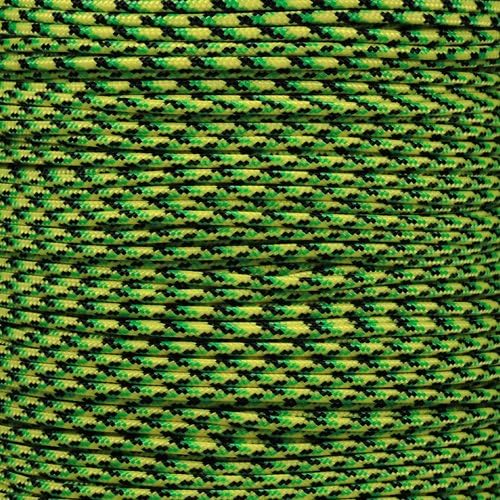PARACORD PLANET | 275 LB Paracord Breaking Strength Tactical 5-Strand 3/32” (2.38) Thickness Parachute Cord Rope | 100 FT Hanks - Black