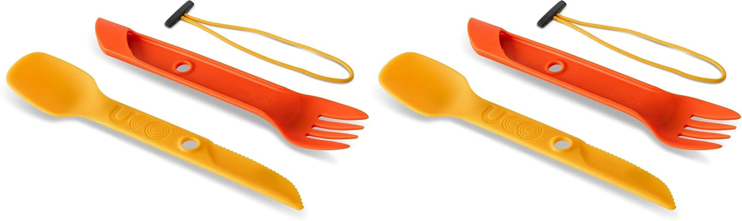 UCO Switch Spork 2-Piece Integrated Camping Utensil Set