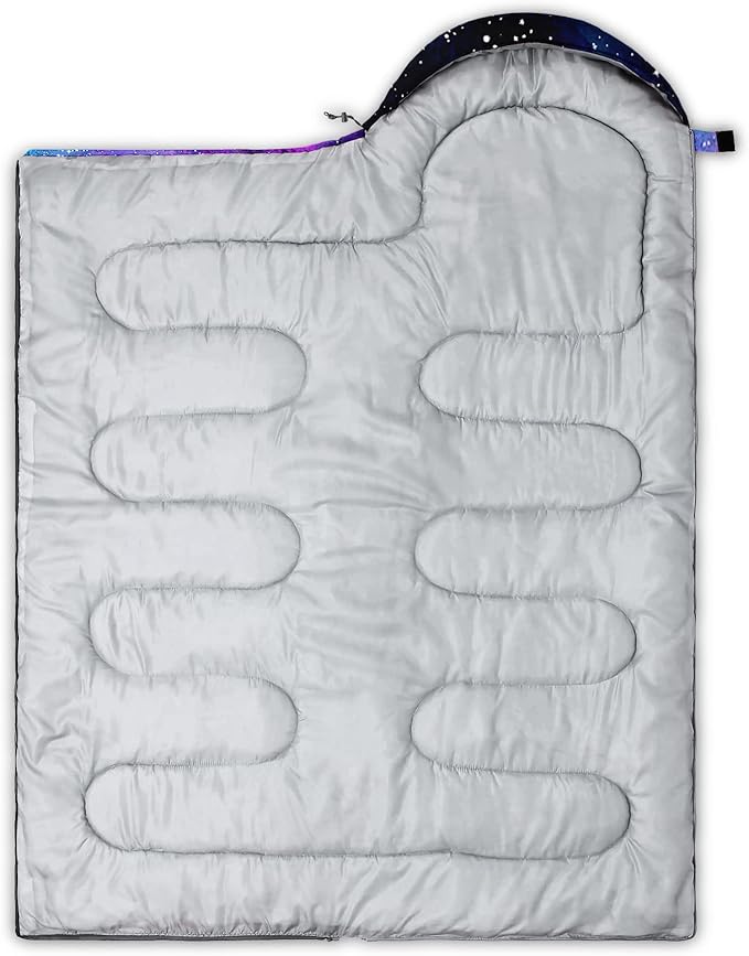 Axolotl Unicorn Sleeping Bag for Kids Boys Girls–Lightweight Warm Cold Weather Sleeping Bags,Waterproof Portable Sleeping Bag with Compression Sack for Camping Backpacking Outdoor Indoor