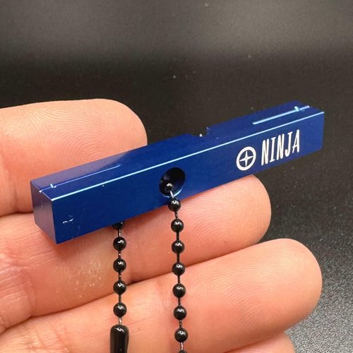 NINJA Fly Fishing Bull's Eye PRO, Blue Fly Fishing Hook, 1 Piece