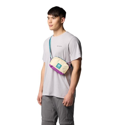 Columbia Unisex Trail Traveler Hip Pack, Lemon Wash/Razzle/River Blue, One Size