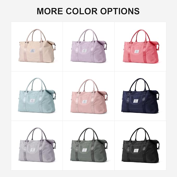 Sport Large Travel Duffle Gym Tote Weekender Carry On Beach Overnight Waterproof Luggage with Wet Bag
