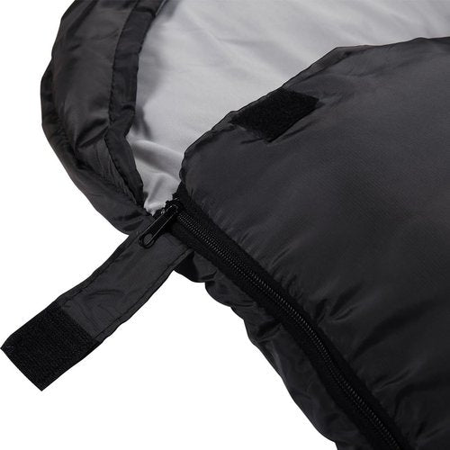 Black Sleeping Bags for Adults Backpacking Lightweight Waterproof- Cold Weather Sleeping Bag for Warm Camping Hiking Outdoor Travel Hunting with Camping Sleeping Bag (Black1, 86 x 31.5inches)