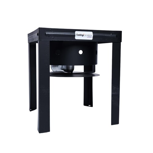 Propane Burner Stove Outdoor Portable Cooker Bbq Single Stove Gas Camping Cooking Professional Cast iron Lpg High Pressure 54,000 Btu