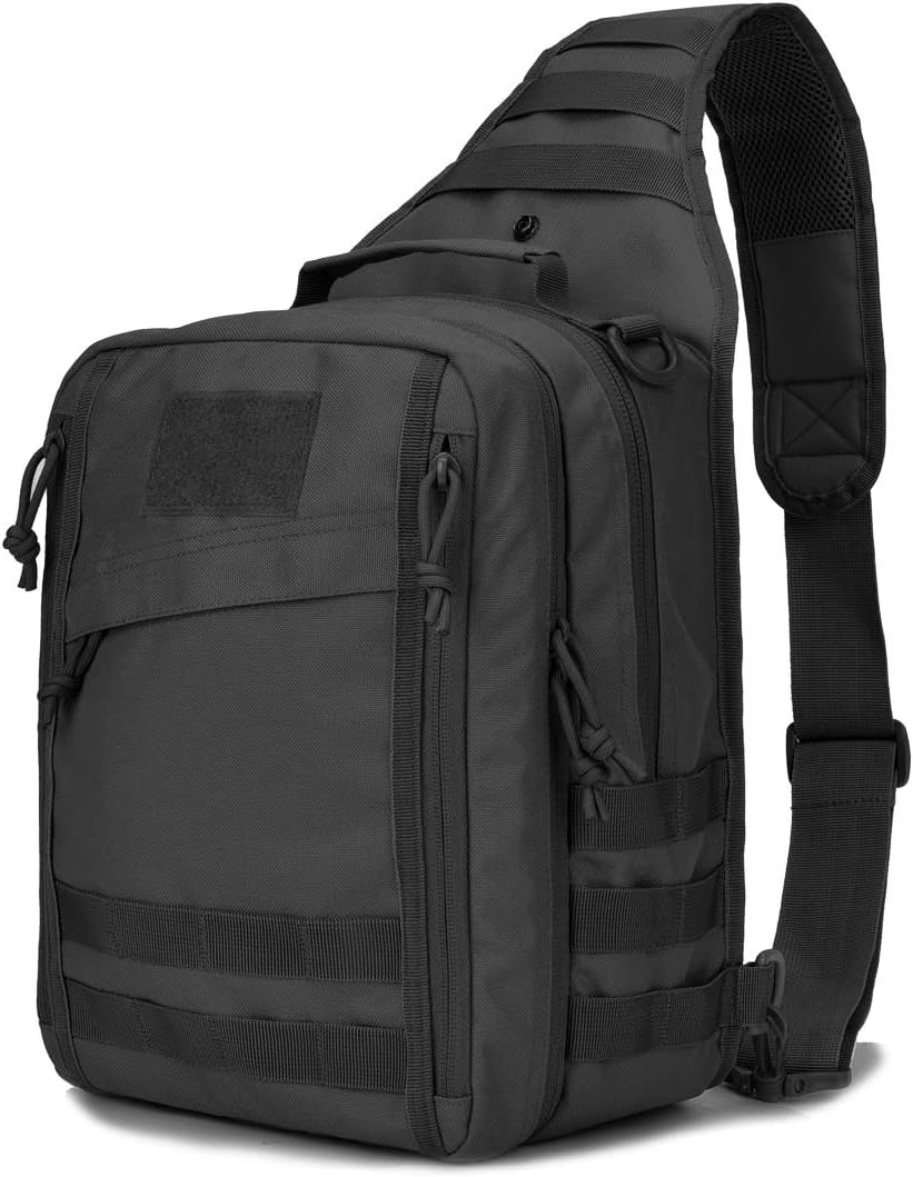 Tactical Sling Bag Pack Military Sling Backpack Assault Range Bag