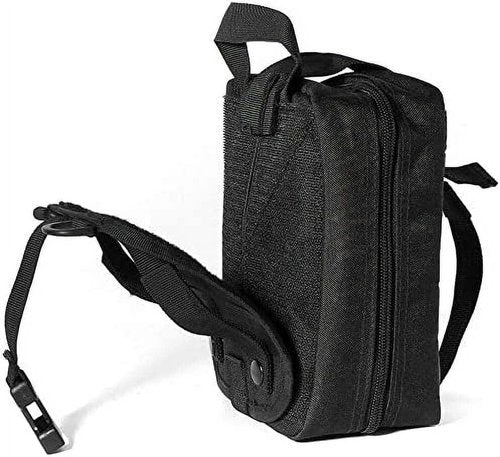 278-Piece Survival Kit & First Aid Kit - Emergency Medical Supplies for Camping, Hunting, Hiking, Urban EDC & Disaster Preparedness in Tactical Molle Pouch